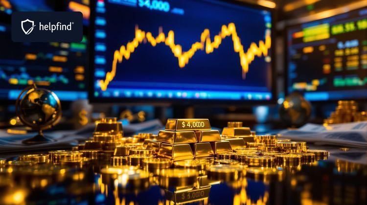 Złoto przebija poziom 4 tys. USD - przyczyny i co dalej z cenami kruszcu?