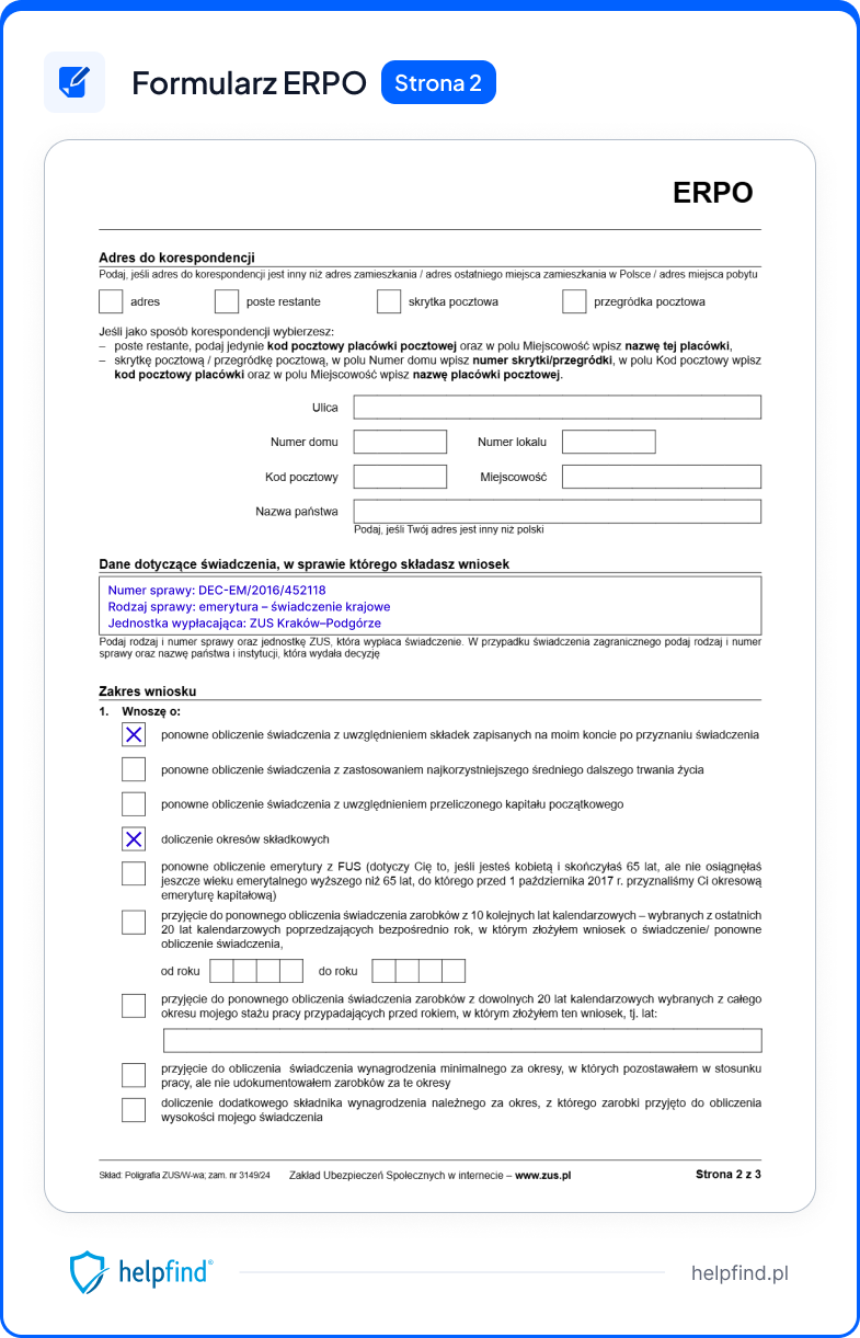 formularz erpo
