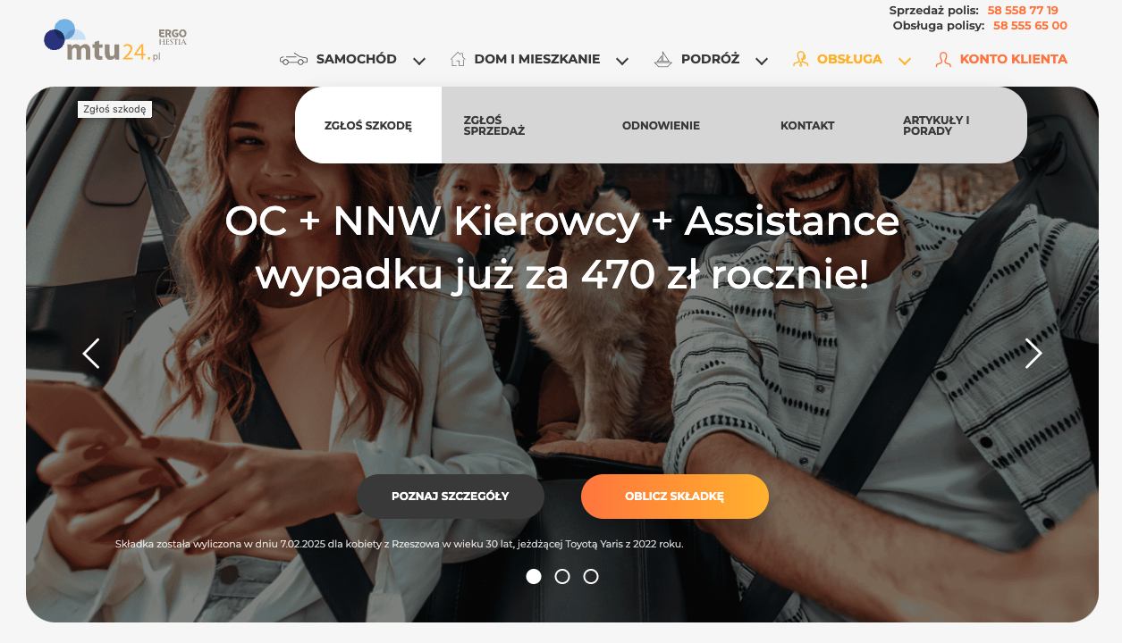 mtu24.pl jak zgłosić szkodę